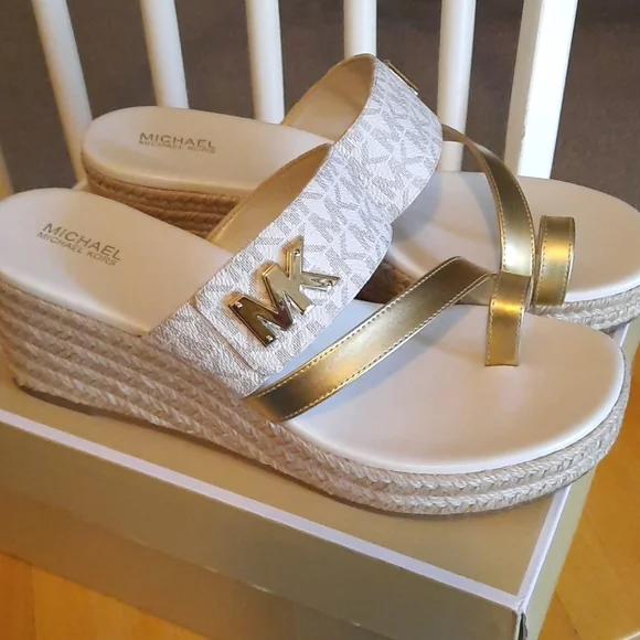 Flat Sandals Michael Michael Kors Sidney Mid Wedge Sandals